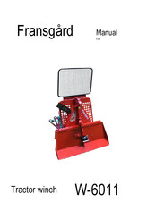 Fransgard W-6011 Manual