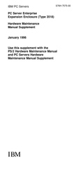 IBM 3518 Manual
