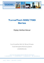 CODEL TunnelTech 700 Series Manual