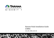 Tarana GIGABIT 1 Installation Manual