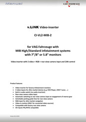 v.link CI-VL2-MIB-2 Manual