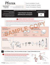 Pfister Glenfield F-529-7GF Quick Installation Manual