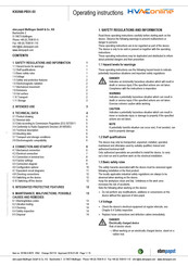 ebm-paps K3G560-PB31-03 Operating Instructions Manual