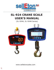SellEton Scales SL-924 User Manual