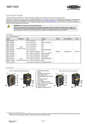 Banner ABR7109-MSE2 Quick Start Manual