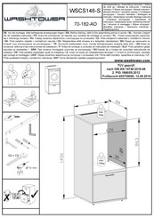 WASHTOWER WSCS146-S Assembling Instruction