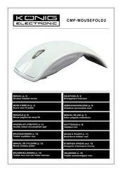 König Electronic CMP-MOUSEFOLD2 Manual