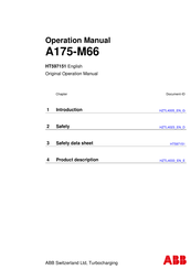 ABB HT597151 Operation Manual