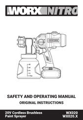 Worx Nitro WX020.X Safety And Operating Manual