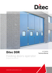 DITEC DOR Technical Manual