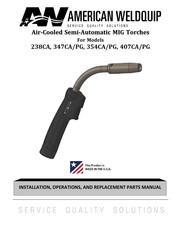 AMERICAN WELDQUIP 354CA Installation And Operations
