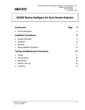Johnson Controls METASYS DH500 Series Manual