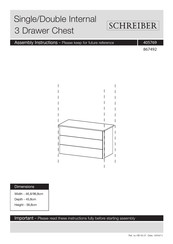 Schreiber Messtechnik 867492 Assembly Instructions Manual