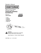 Craftsman C944.518240 Operator's Manual