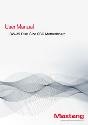 Maxtang BW-35 User Manual