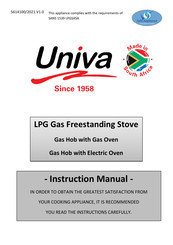 Univa UG016 Instruction Manual