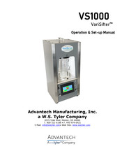 Advantech VariSifter VS1000 Operation/Setup Manual