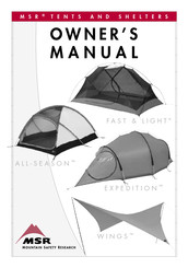 MSR EXPEDITION Owner's Manual