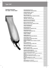 ERMILA 1247 Operating Instructions Manual
