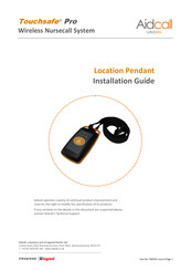LEGRAND Aidcall Touchsafe Pro Installation Manual