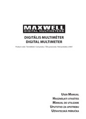 Maxwell 25401 User Manual