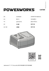 Power works CAF809 Operator's Manual
