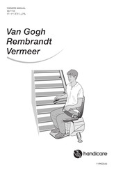 Handicare Van Gogh Rembrandt Vermeer Owner's Manual