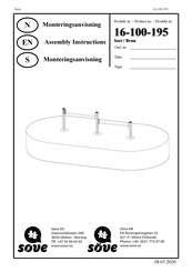 Sove 16-100-195 Assembly Instructions Manual