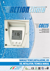 Action Clima CBE25 Use And Installation  Manual