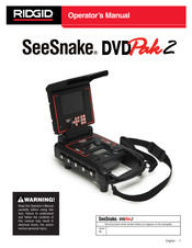 RIDGID SeeSnake DVDPak2 Operator's Manual
