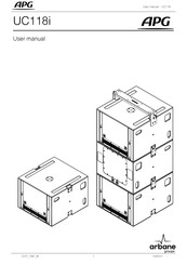 arbane APG UC118i User Manual