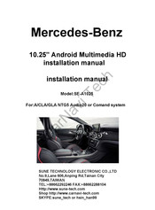 Sune Technology SE-A1025 Installation Manual