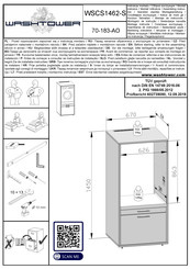 WASHTOWER 70-183-AO Assembling Instruction