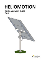 HelioZenit HELIOMOTION PV-3 Quick Assembly Manual