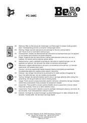 BEA PC-340C Manual