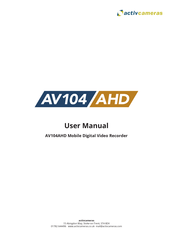 activcameras AV104AHD User Manual