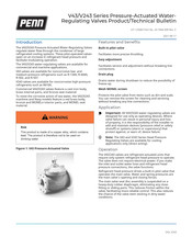 Penn V43BV-10C Product/Technical Bulletin