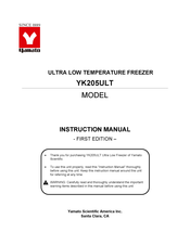 Yamato YK205ULT Instruction Manual