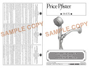 Black & Decker Price Pfister 16-EX Manual