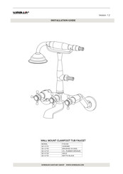 Sumerain Clawfoot S2127CI Installation Manual