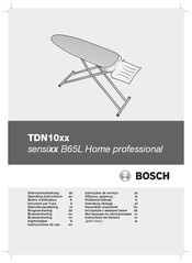 Bosch Home professional sensixx B65L Operating Instructions Manual