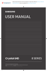 Samsung GU50TU8509 User Manual