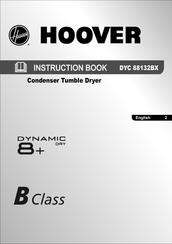 Hoover DYC 88132BX Instruction Book