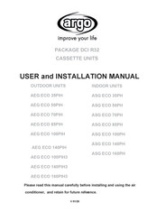 Argo AEG ECO 35PIH User And Installation Manual