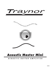 Traynor Acoustic Master Mini Manual