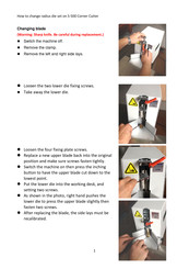 SYSFORM S-500 Instructions