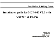 Union Community MCP-040 Installation Manual