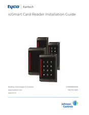 Johnson Controls Kantech tyco ioSmart Installation Manual