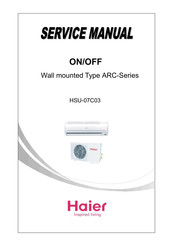 Haier HSU-07C03 Service Manual