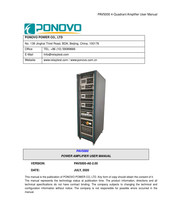 Ponovo PAV5000 User Manual